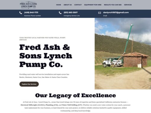 Fred Ash & Sons Lynch Pump Co.